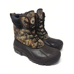 Crater Ridge Duck Boots Mens 8 Camouflage Thinsulate Waterproof Outdoor Gorpcore